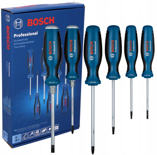 Actual product image Bosch Professional Screwdriver (Phillipps cross recess (PH), Pozidriv cross recess (PZ), Port, T-section)