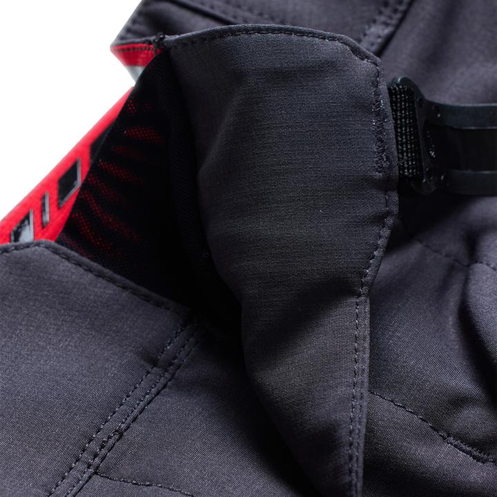 Actual product image Troy Lee Designs Womens Lilium Pro Short Shell, Mono, carbon, XS (XS)