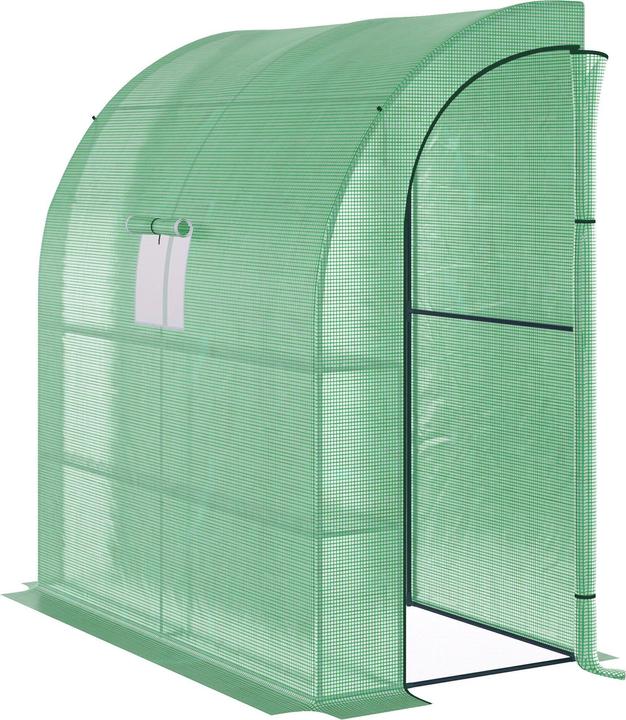 Produktbild Outsunny Foliengewächshaus mit 4 Regalen