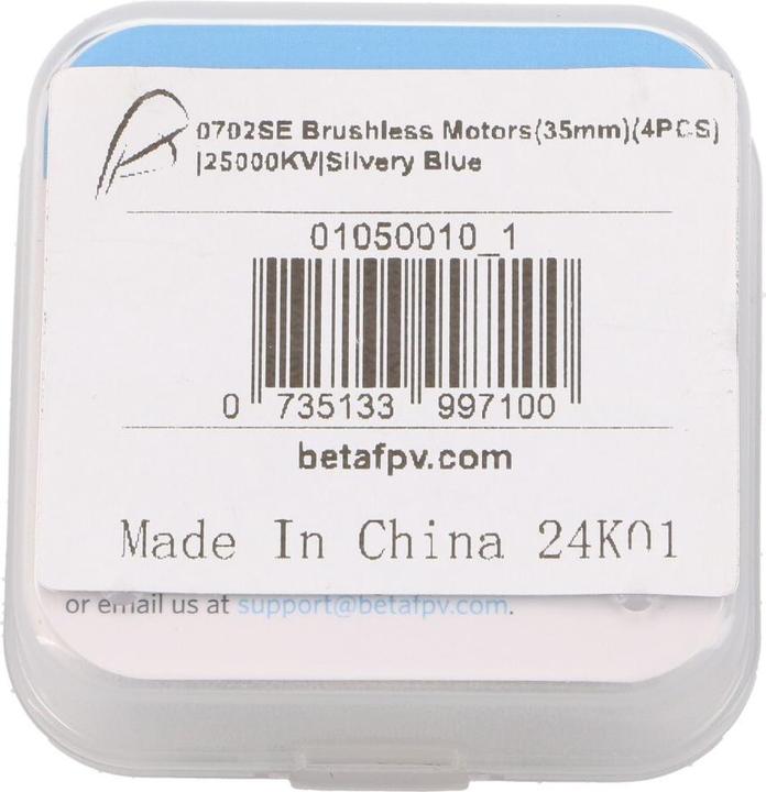 Immagine prodotto BetaFPV 0702SE 25000KV | Set di motori brushless per droni | 4 pezzi