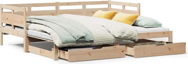 Produktbild vidaXL ausziehbares Tagesbett