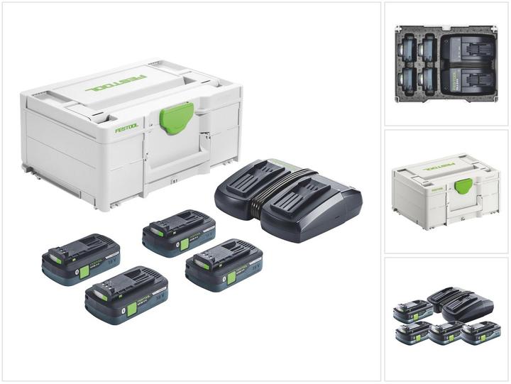 Actual product image Festool Energy set SYS 18V 4x4.0/TCL 6 DUO (18 V)