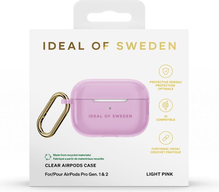 Actual product image iDeal Of Sweden Designer Hard-Cover Light Pink clear (Headphone sleeve)
