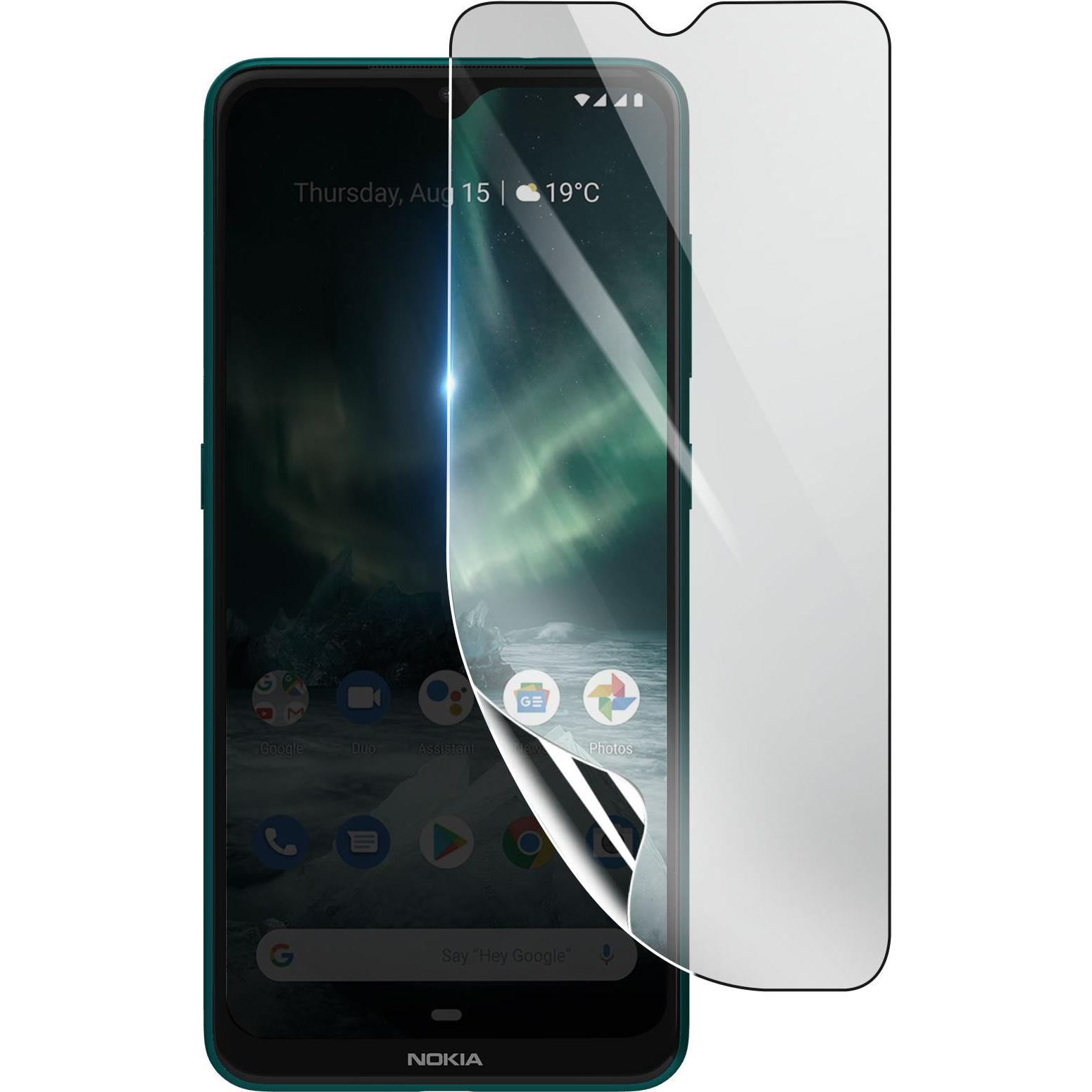 3MK Hydrogel Bildschirmfolie für Nokia 7.2 (1 Stück, Nokia 7.2), Smartphone Schutzfolie, Transparent