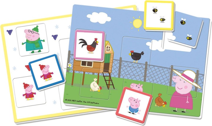 Immagine prodotto Clementoni Peppa Pig - Gioco del Bingo (Multilingue)