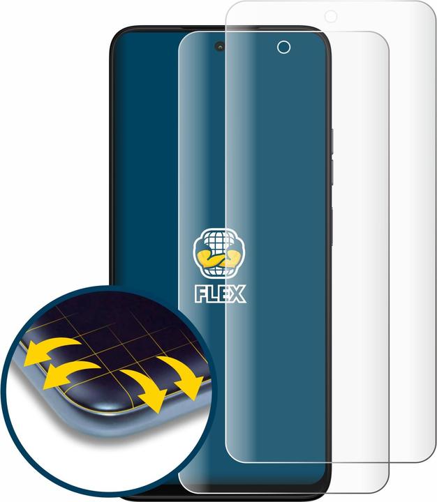 Actual product image BROTECT Full-Screen Protector (2 Piece, Motorola Moto G35)