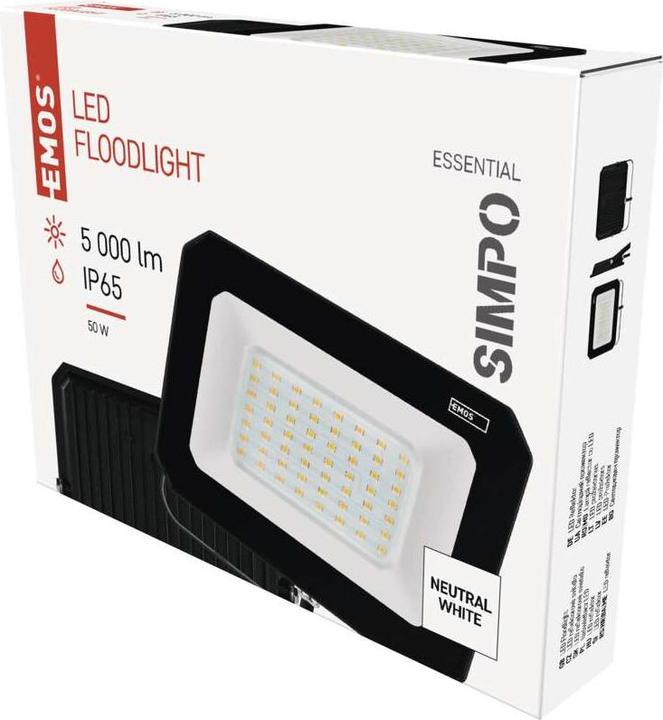 Produktbild Emos LED reflektor SIMPO 50 W neutralweiss (5000 lm)