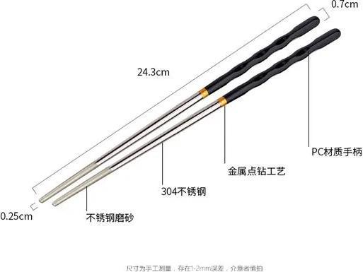 Actual product image Fischer² Usemo (10 Piece, Chopsticks)