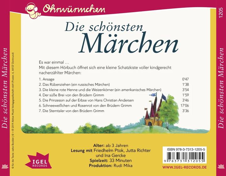 Produktbild Die schönsten Märchen (Deutsch)