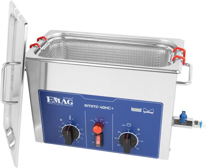Emag Emmi-40HC Plus Ultraschallreiniger Universal 240 W 4.5 l mit Heizung (40 kHz, 4500 ml)