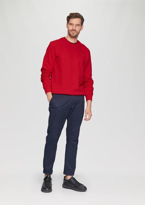 Immagine prodotto S.Oliver Sweatshirt Sweatshirt aus Baumwollmix mit Logo-Detail (S)