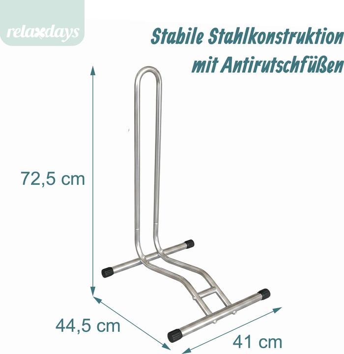 Image du produit Relaxdays support vélo