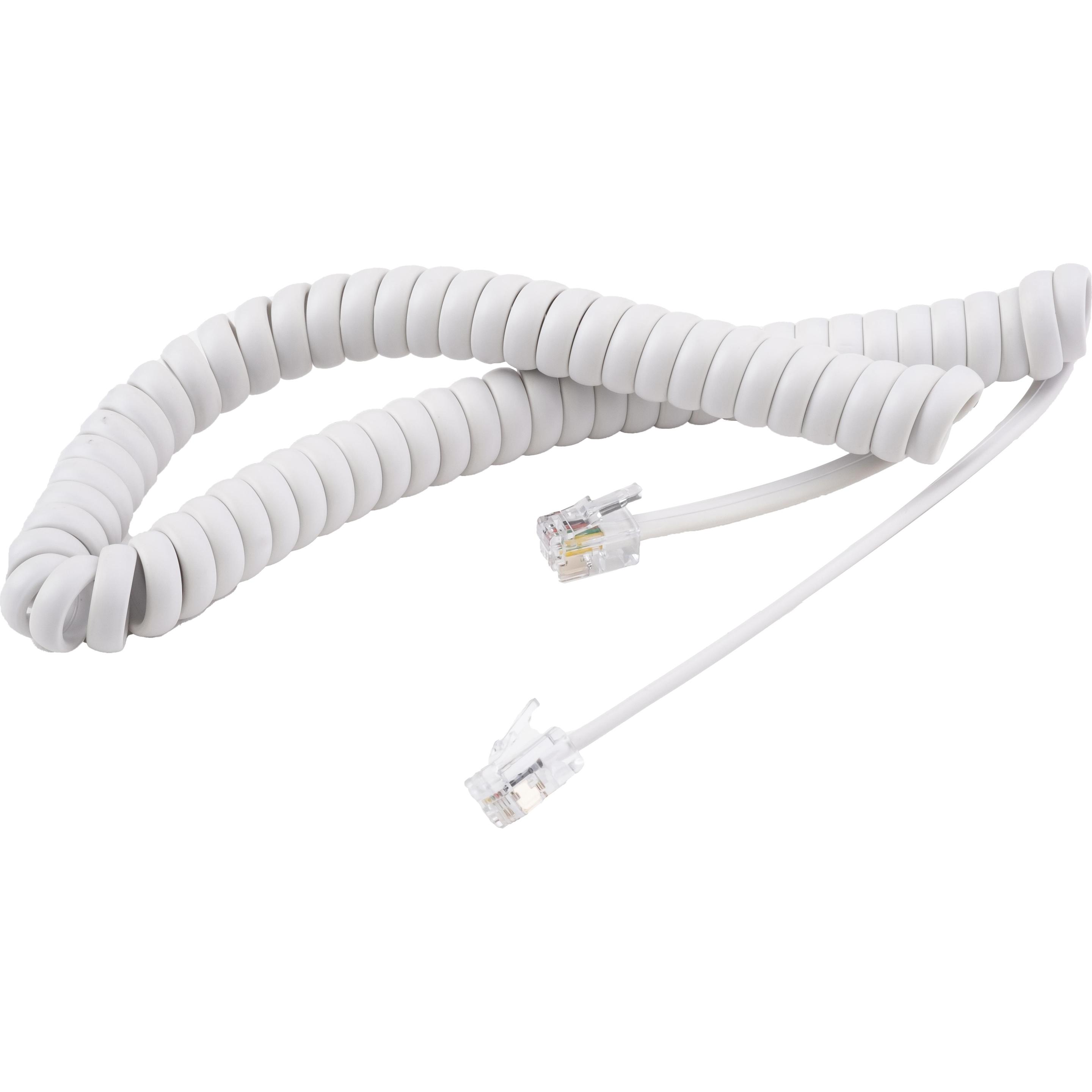Thumbnail - Cisco Spare Handset Cord White, Telefon Zubehör