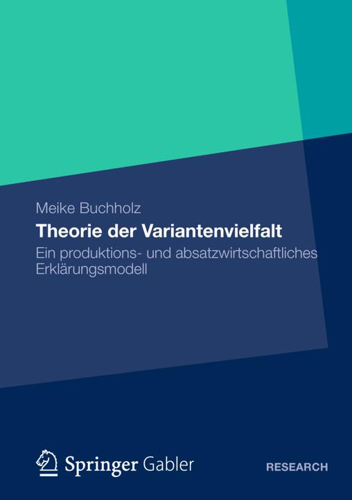 Produktbild Theorie der Variantenvielfalt (Deutsch, Meike Buchholz, 2012)