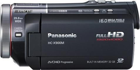 Produktbild Panasonic HC-X900M, FullHD, DualFlash, 12xZoom, 32GB, Black (12 x)