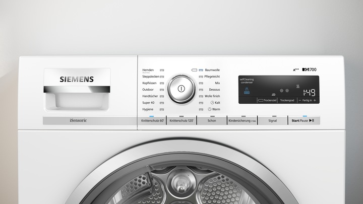 Immagine prodotto Siemens WT47W5W0 (8 kg, A destra)