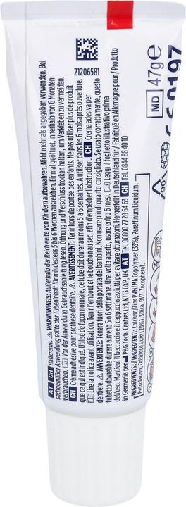 Produktbild Kukident Haftcreme Complete Geschmacksneutral 47g Haftcreme (47 ml)