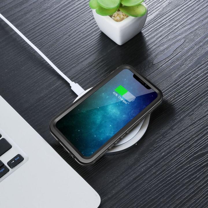 Produktbild Tech Technologija apsaugota DĖKLAS technologija apsaugota ekrano dėžutė IP68 Apple iPhone 14 Juodas (Apple iPhone 14)