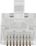 Image du produit LogiLink Connecteurs modulaires RJ45 Cat.6A UTP, avec embout et guide d'enfilage, 100 pièces de chaque (Câble réseau Connecteur)