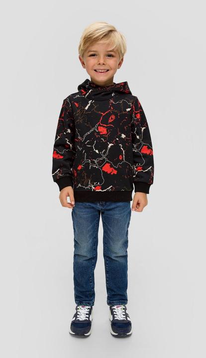 Produktbild s.Oliver Sweatshirt Sweatshirt mit weicher Innenseite (98)