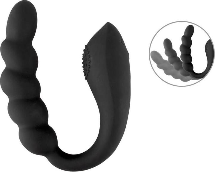 Actual product image Black Velvets Bendable dual stimulator