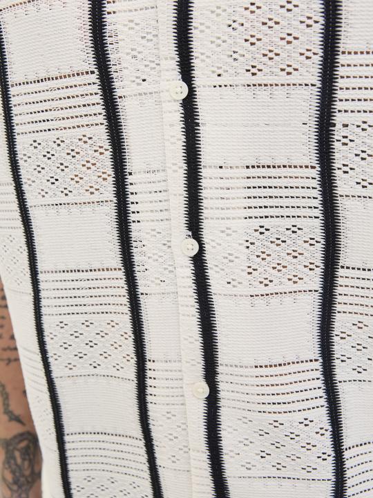 Actual product image Jack & Jones Jordia Stripe Resort Shirt Ss (M)