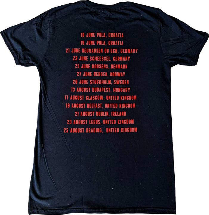 Image du produit Foo Fighters Concrete & Gold 2019 European Tour TShirt (S)