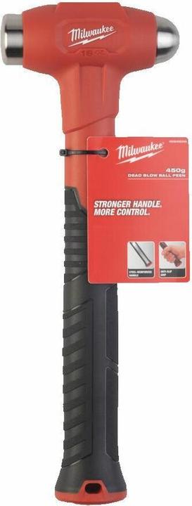 Immagine prodotto MGA Martello da montatore Milwaukee, senza rinculo, forma inglese 450 g (450 g)