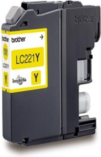 Produktbild Brother LC221Y - Gelb - Original - Blisterverpackung (Y)