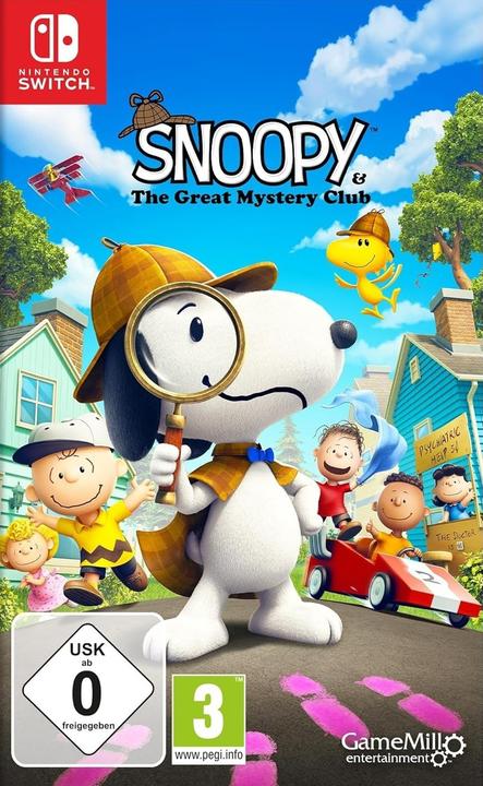 Produktbild GameMill Entertainment Snoopy & The Great Mystery (Switch, DE)