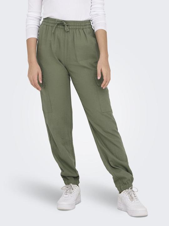 Produktbild Only Onlcaro Mw Lin Pull-Up Cargo Pnt Noos (32)