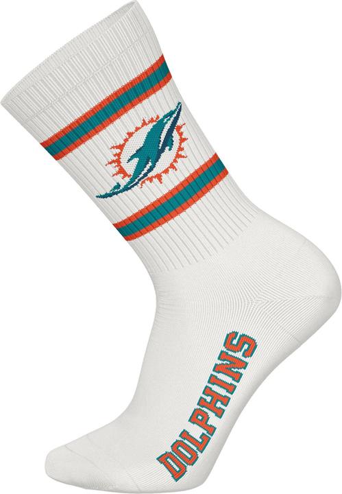 Produktbild NFL Freizeitsocken Miami Dolphins Crew (3er Pack, 43 - 46)