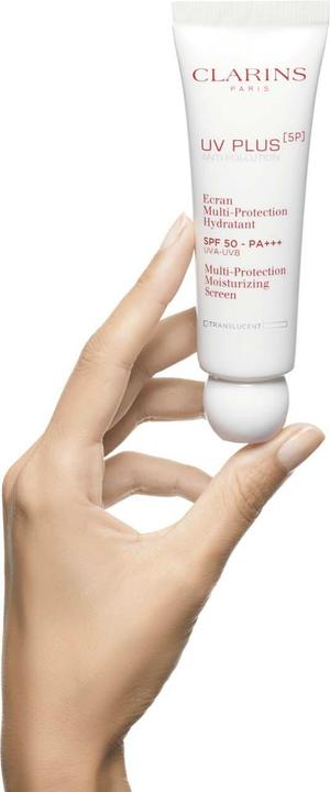 Produktbild Clarins UV PLUS DAILY SCREEN MORE PROTECTION SPF50 50ml (Sonnencreme Gesicht, SPF 50, 50 ml)