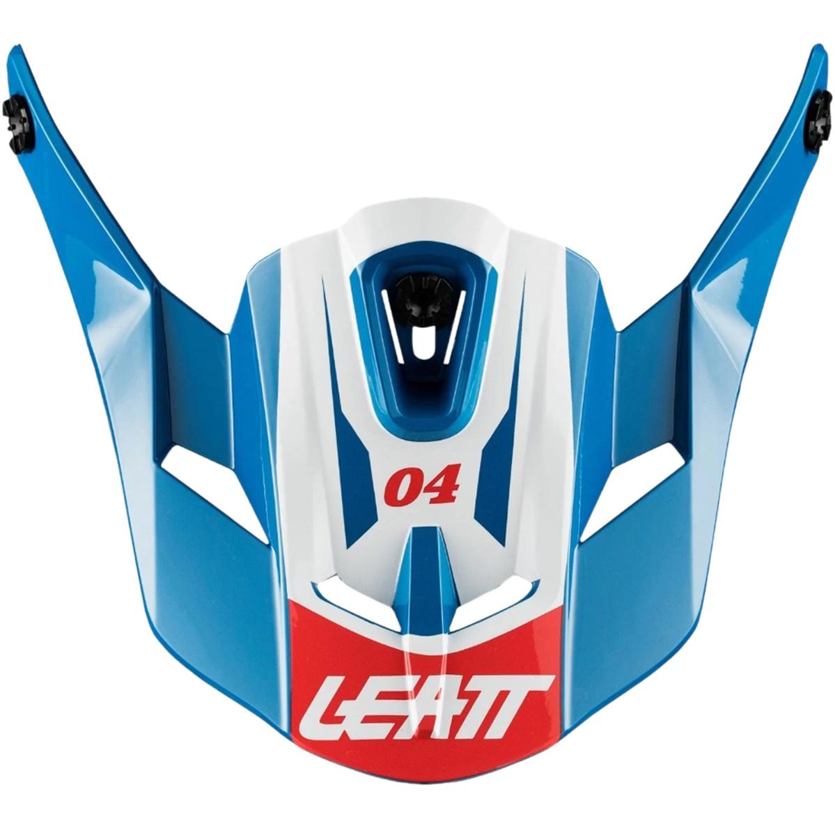 Leatt, Motorradhelm Zubehör, Schild blau/weiss M-2XL