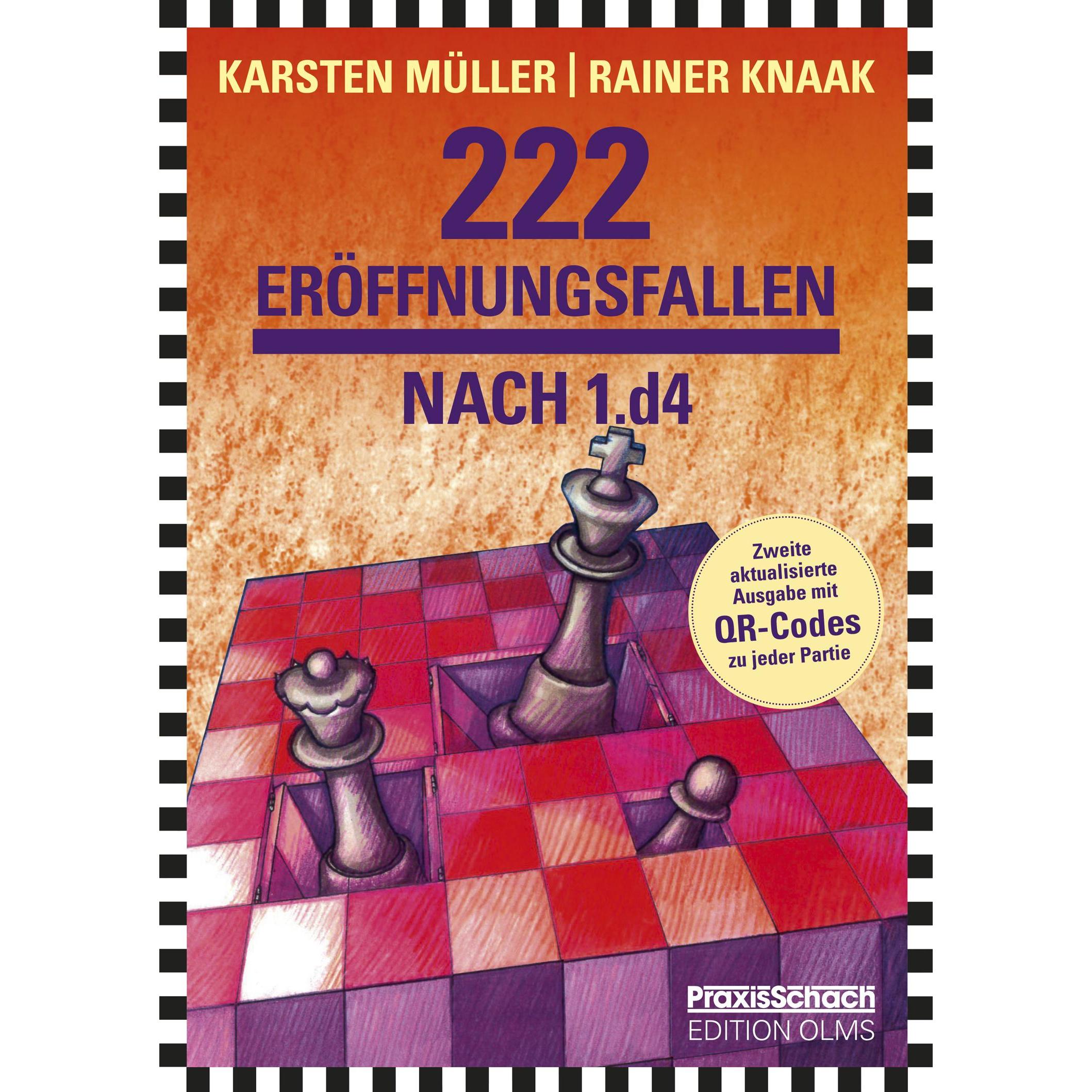 Thumbnail - 222 Eröffnungsfallen nach 1.d4, Kinderbücher von Karsten Müller, Rainer Knaak