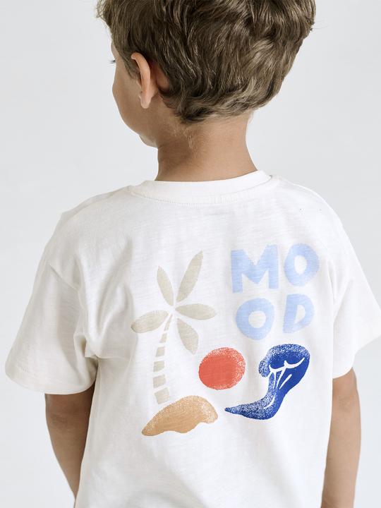 Produktbild Vertbaudet Jungen T-Shirt mit XL-Print hinten und Recycling-Baumwolle (98, 104)