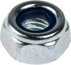 Actual product image RS PRO M6 Nylon Insert Nut Din 985 Zinc Plated (M6)