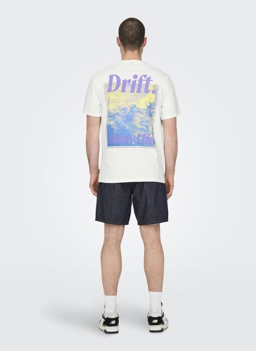 Actual product image Only & Sons Onskye Reg Photo Ss Tee (L)