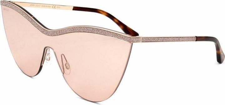 Actual product image Jimmy Choo Gold Havana Frame