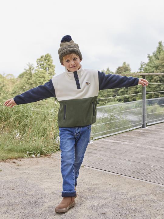 Image du produit Vertbaudet Jungen Fleeceshirt mit Taschen (92)