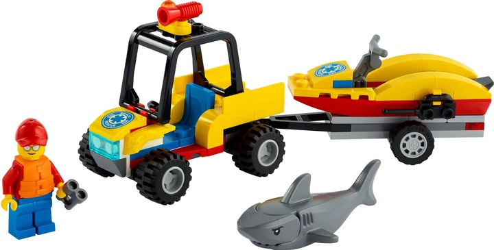 Immagine prodotto LEGO Quadro di salvataggio sulla spiaggia (60286, LEGO City)