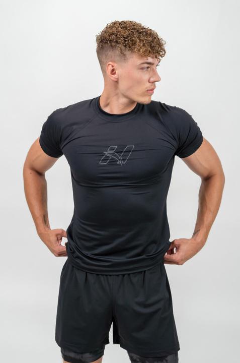 Produktbild Nebbia Workout Compression T-shirt Endurance 346 - black (M)