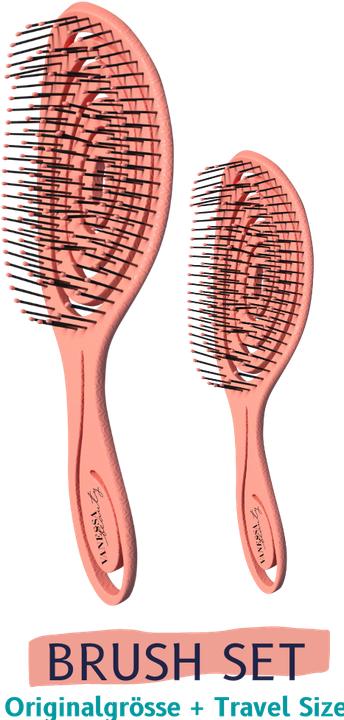 Image du produit Vanessa Beauty Detangle Straw Brush Set