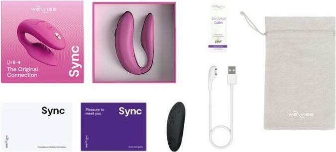 Actual product image We-Vibe Sync2 VibratorRosa