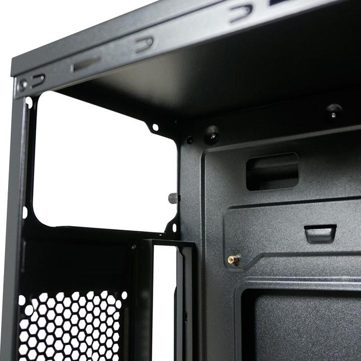 Actual product image LC-Power Gehuse MICRO-ATX 2017MB without NT U3.2/Audio black retail (Mini-ITX, mATX)