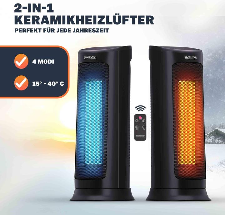 Immagine prodotto Monzana Termoventilatore ceramico (2000 W)