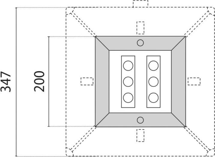 Actual product image Spittler PiL LED recessed floor light (278 lm)