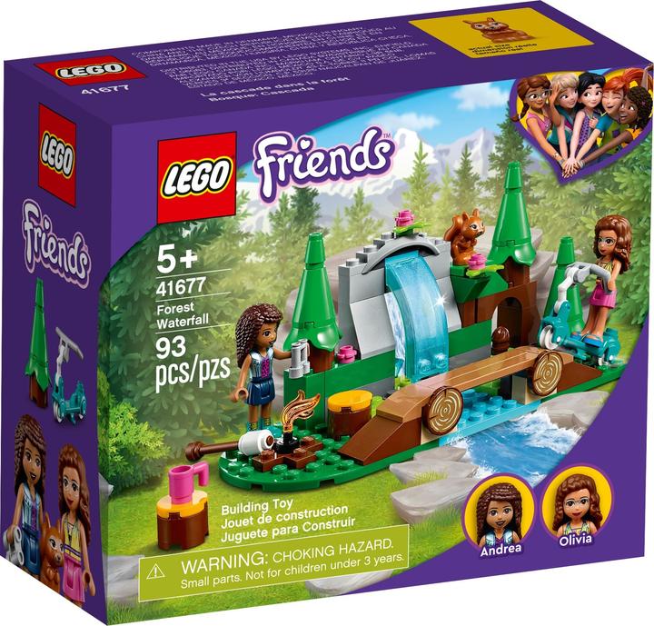 Produktbild LEGO Friends End-Of-Live Set Wasserfall im Wald - 41677 NEU! Teile 93x (41677)