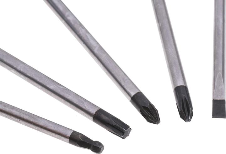 Actual product image Bahco Screwdriver set for slotted, Phillips, TORX and hexagon head screws with precision handle - 24 (Cross recess, Pin-torx, Port, Pozidriv cross recess (PZ))