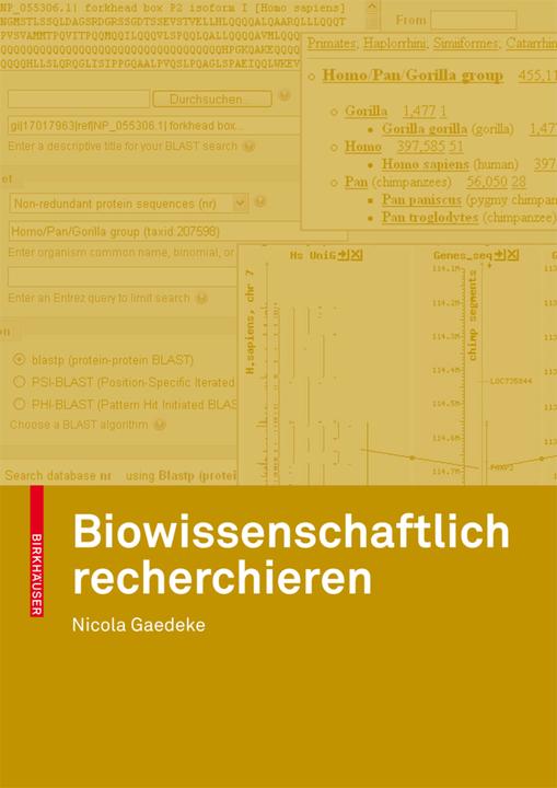 Produktbild Biowissenschaftlich recherchieren (Deutsch, Nicola Gaedeke, 2007)